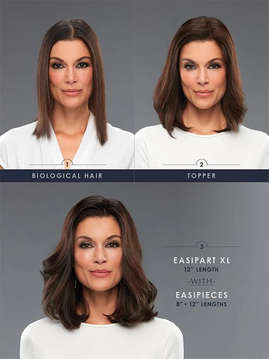 easiPieces 12" L x 9" W | Remy Human Hair Piece (1 Piece) - Image 5