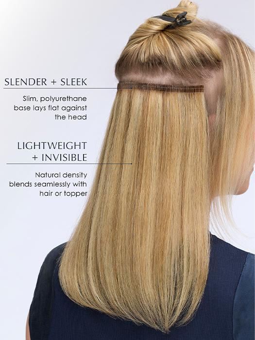easiPieces 12" L x 9" W | Remy Human Hair Piece (1 Piece) - Image 8