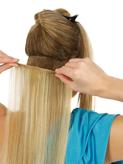 14" Human Hair Extensions (10 Piece) | Clip In | DISCONTINUED - Image 2