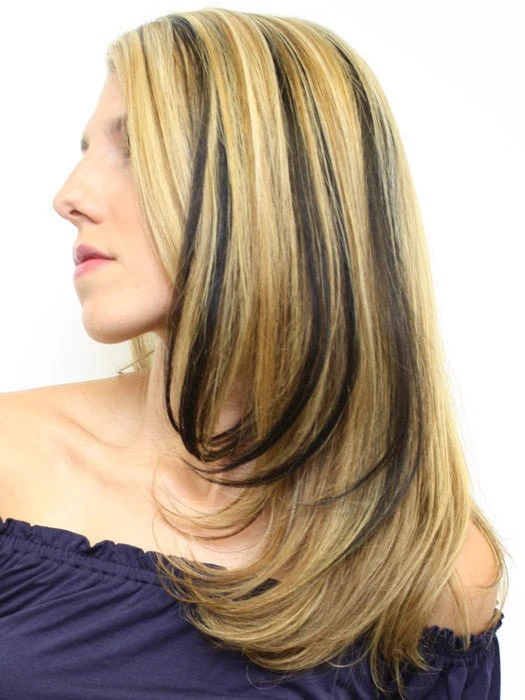 16" Human Hair Extension Strips (1 Piece) | Clip In Color | DISCONTINUED - Image 6
