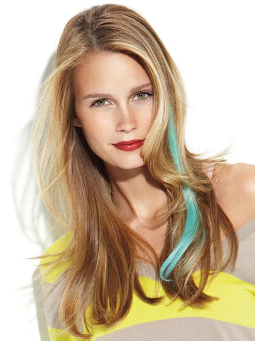 16" Human Hair Extension Strips (1 Piece) | Clip In Color | DISCONTINUED - Image 7