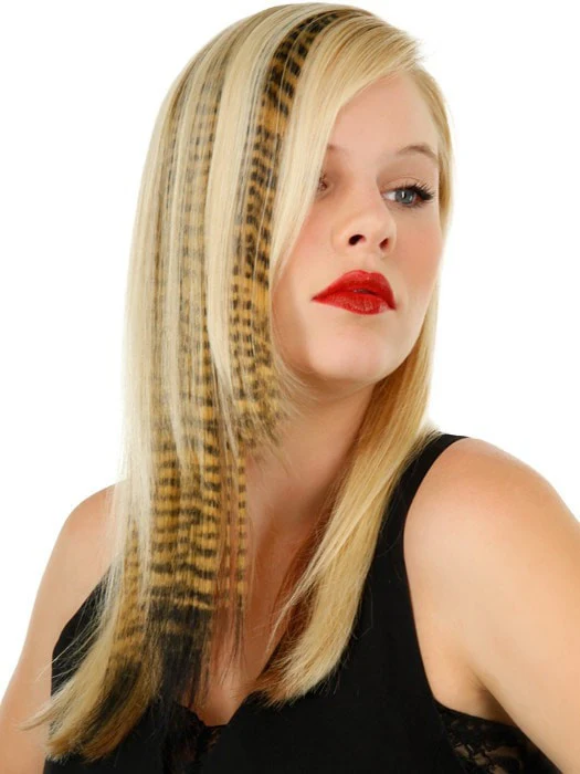 16" Tiger Print Hair Extensions (1pc) | Discontinued - Image 12