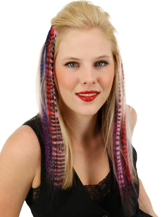 16" Tiger Print Hair Extensions (1pc) | Discontinued - Image 14