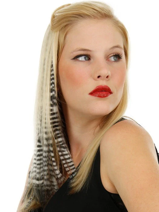 16" Tiger Print Hair Extensions (1pc) | Discontinued - Image 17
