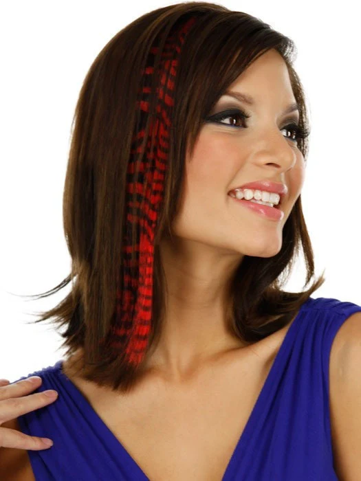 16" Tiger Print Hair Extensions (1pc) | Discontinued - Image 20