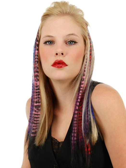 16" Tiger Print Hair Extensions (1pc) | Discontinued - Image 7