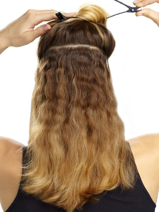 20" Soft Waves HF Synthetic Hair Extension (1 Piece) | Clip In | DISCONTINUED - Image 3