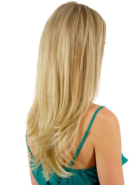 22" Straight HF Synthetic Hair Extension (1 Piece) | Clip In - Image 8