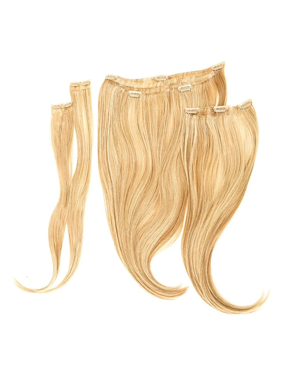 22" Fineline Straight HF Synthetic Extensions Kit (4 Piece) | Clip In - Image 6