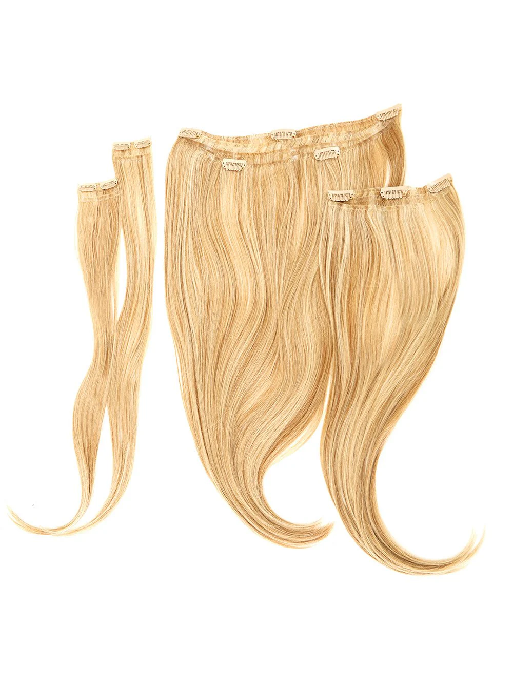 22" Wavy Fineline HF Synthetic Extension Kit | (4 Pieces) | Clip In - Image 6
