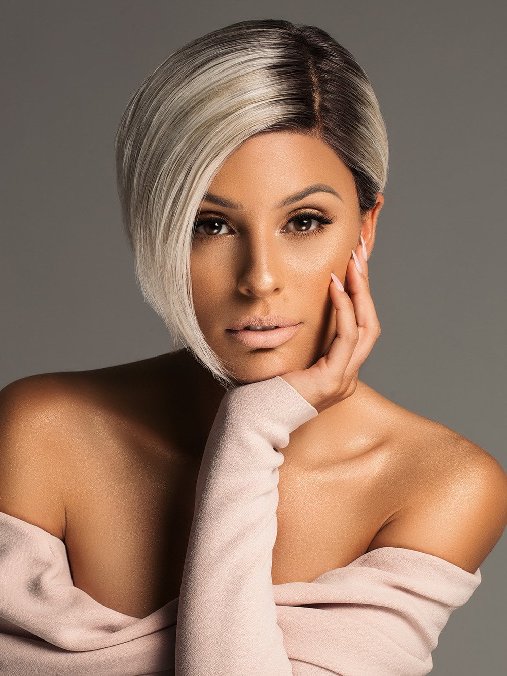 Amaze | Human Hair/Synthetic Blend Lace Front Wig (Mono Top) | DISCONTINUED - Image 2