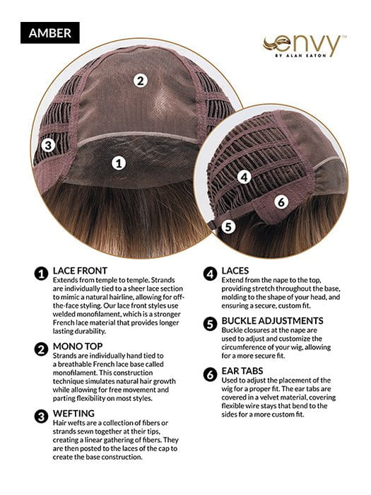 Amber | Synthetic Lace Front Wig (Mono Top) - Image 13