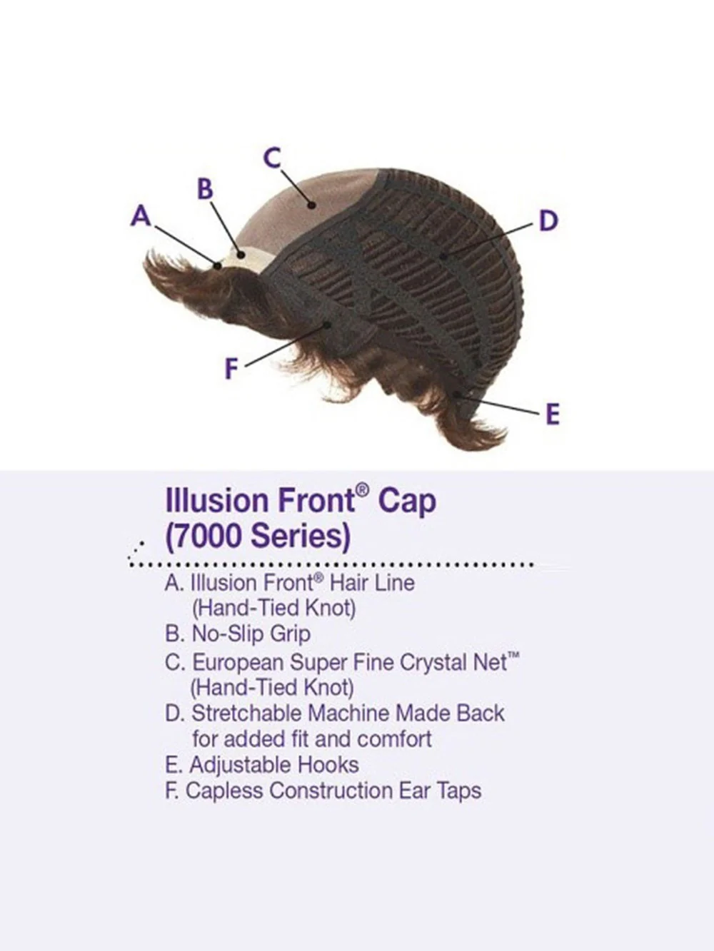 April | Synthetic Wig (Mono Top) | UNAVAILABLE - Image 3