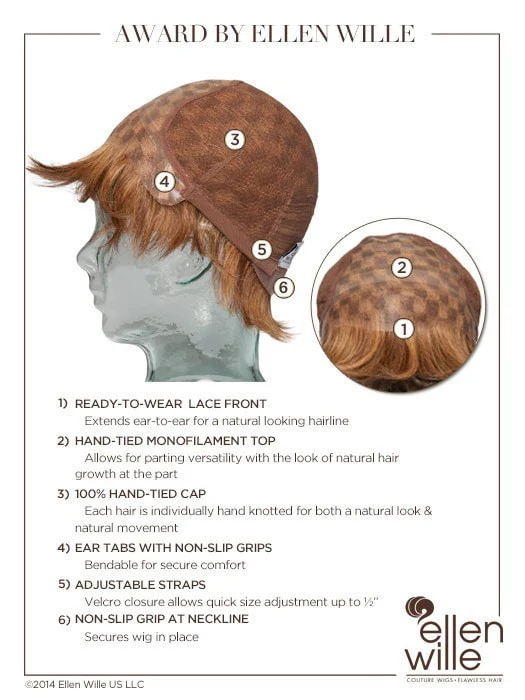Award | Remy Human Hair Lace Front Wig (Hand-Tied) - Image 24
