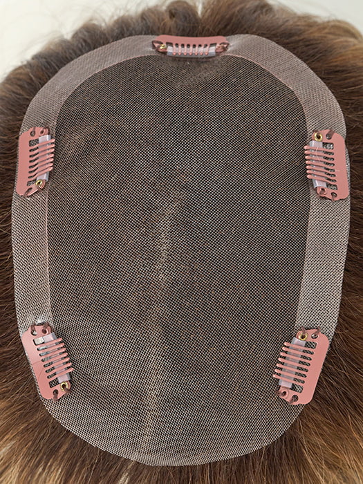 Barely There Straight 12" | Synthetic Hair Topper (Hand Tied) - Image 7
