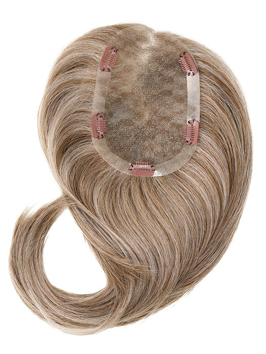 Barely There Straight 12" | Synthetic Hair Topper (Hand Tied) - Image 8