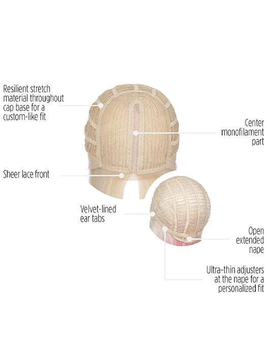 Blonde & Blooming | HF Synthetic Lace Front Wig (Mono Part) | DISCONTINUED - Image 6