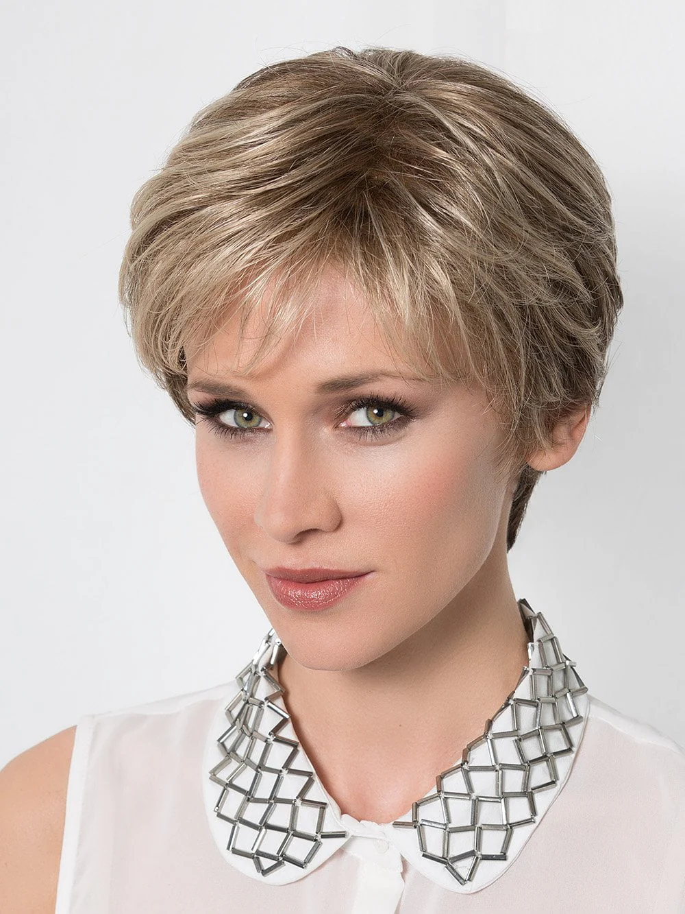 Close | Synthetic Lace Front Hair Topper (Hand-Tied) - Image 2
