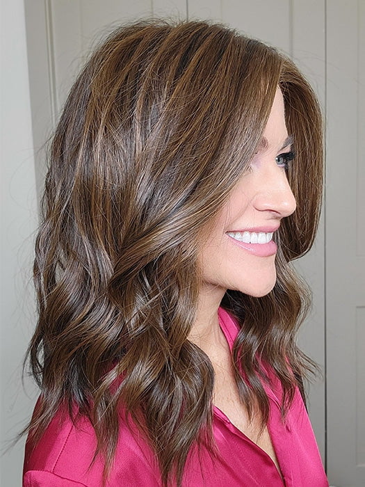 Corey | Human Hair / Synthetic Blend Lace Front Wig (Hand Tied) - Image 12