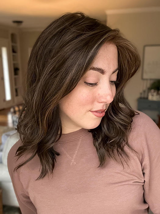 Corey | Human Hair / Synthetic Blend Lace Front Wig (Hand Tied) - Image 14