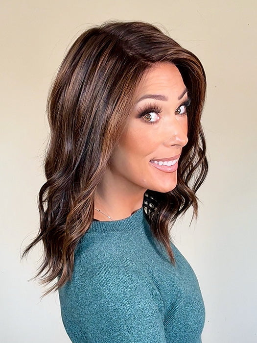 Corey | Human Hair / Synthetic Blend Lace Front Wig (Hand Tied) - Image 16
