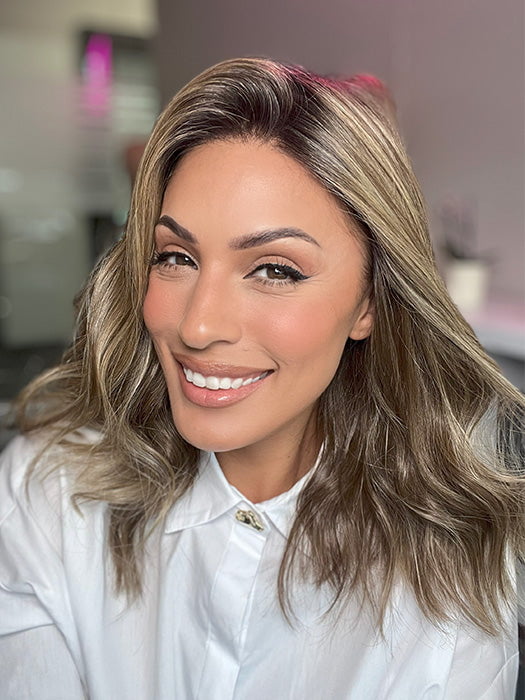 Corey | Human Hair / Synthetic Blend Lace Front Wig (Hand Tied) - Image 7