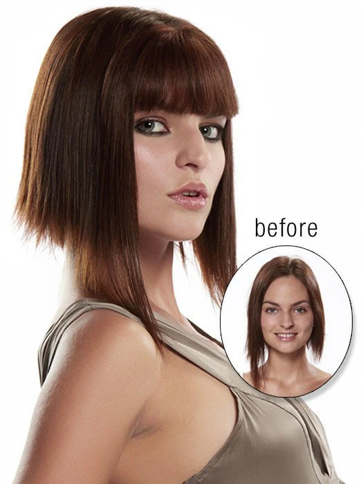 easiBangs Human Hair Clip In Bangs (1pc) | DISCONTINUED - Image 2