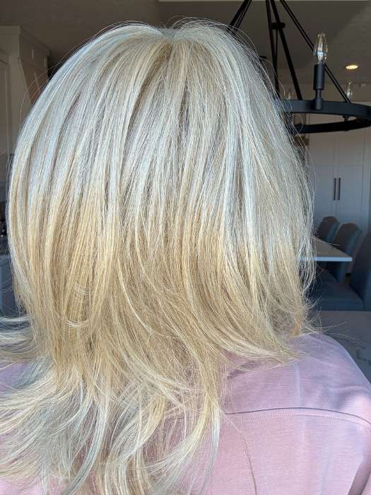 Feathered Bob | HF Synthetic Lace Front Wig (Mono Top) - Image 7