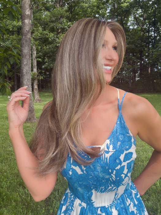 Feature Length | Synthetic Lace Front Wig (Hand-Tied) - Image 13