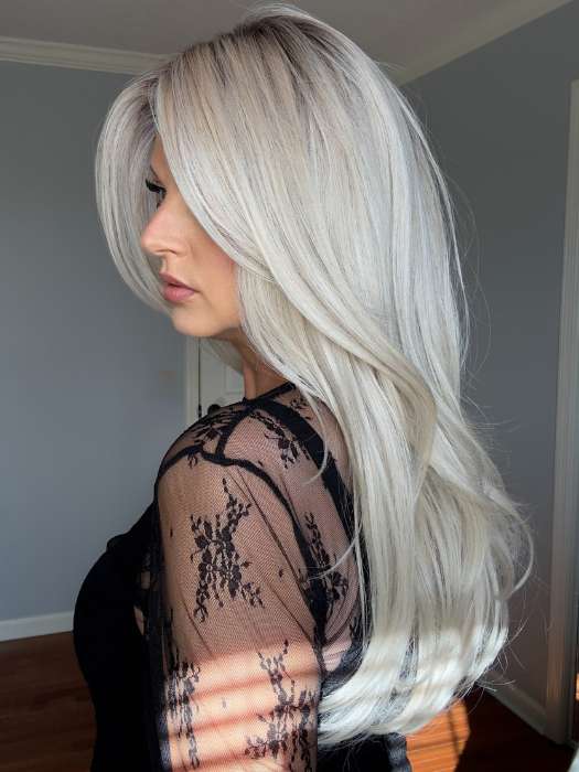 Feature Length | Synthetic Lace Front Wig (Hand-Tied) - Image 19