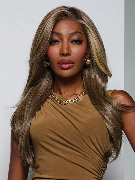 Feature Length | Synthetic Lace Front Wig (Hand-Tied) - Image 23