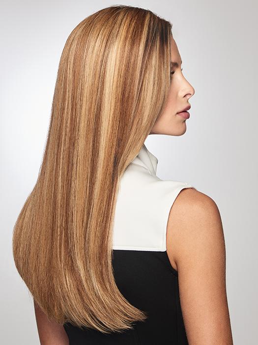 Gilded 18" | Human Hair Top Piece (Mono Top) - Image 4