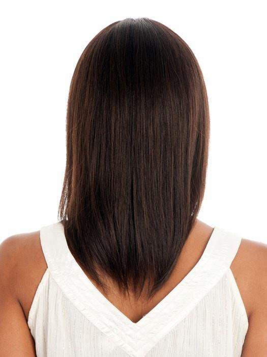 H-202 | Human Hair Wig (Center Skin Part) | DISCONTINUED - Image 3