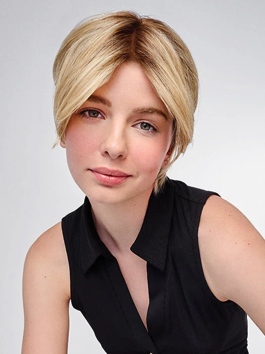 HD 6IN AU NATUREL TOPPER | Synthetic Hair Topper (Mono Part) - Image 3
