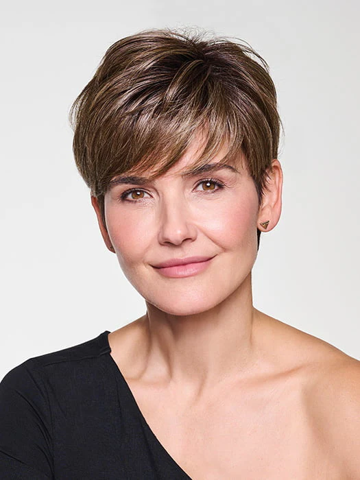 Crop Cut Topper | Synthetic Hair Topper (Mono Part)