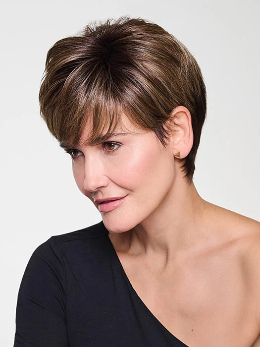 Crop Cut Topper | Synthetic Hair Topper (Mono Part) - Image 2