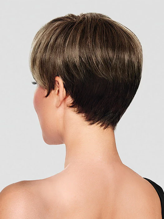 Crop Cut Topper | Synthetic Hair Topper (Mono Part) - Image 4