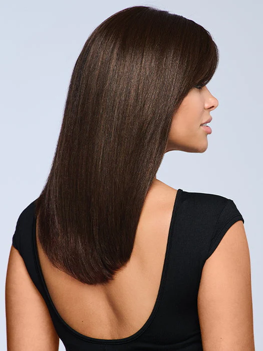 HD SIDE FRINGE TOPPER | Synthetic Hair Topper (Mono Part) - Image 6