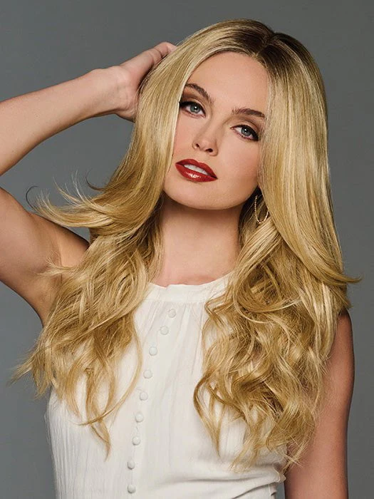 Long Tousled Waves | Synthetic Wig (Mono Part) - Image 11