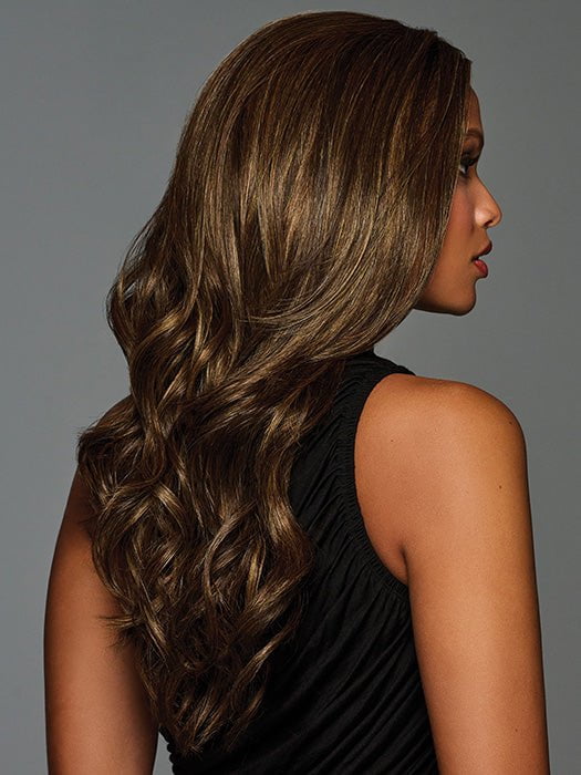 Long Tousled Waves | Synthetic Wig (Mono Part) - Image 9