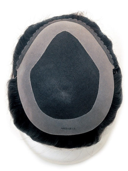 Men's System 5 x 7 | Human Hair Topper (Full Mono) | UNAVAILABLE - Image 2