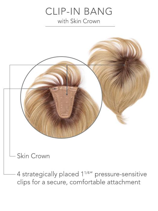 No Doubt | HF Synthetic Clip In Bang | DISCONTINUED - Image 9