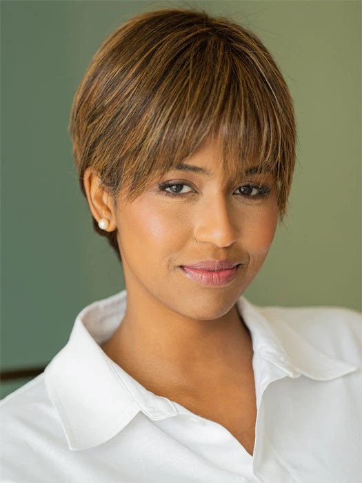 Paula | Human Hair/Synthetic Hair Blend Lace Front Wig (Mono Top) - Image 7