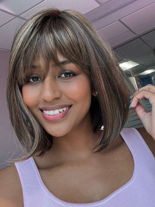 Paige Petite | Synthetic Wig (Mono Part) - Image 9