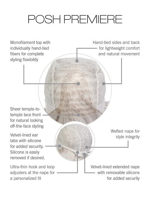 Posh Premiere | Synthetic Lace Front Wig (Hand-Tied) - Image 20