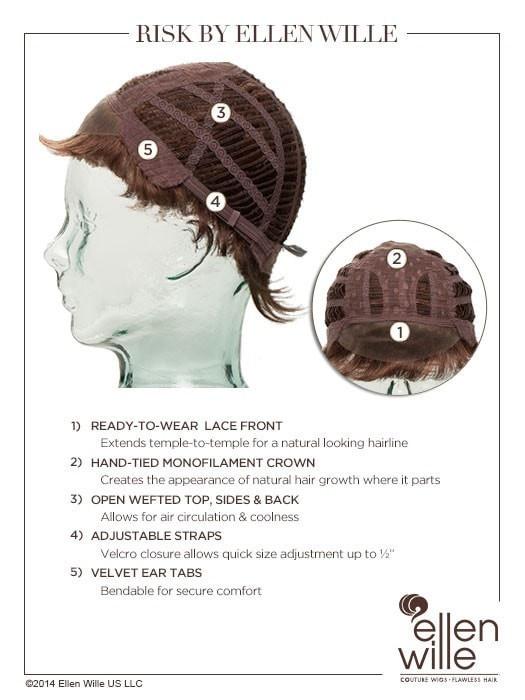 Risk | Synthetic Lace Front Wig (Mono Crown) - Image 29