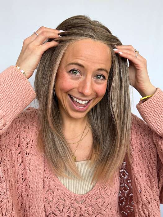 Sleek | Synthetic Lace Front Wig (Mono Part) - Image 19