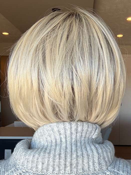 Smooth Cut Bob | Synthetic Lace Front Wig (Mono Top) - Image 11