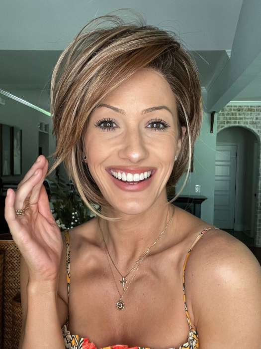 Smooth Cut Bob | Synthetic Lace Front Wig (Mono Top) - Image 12