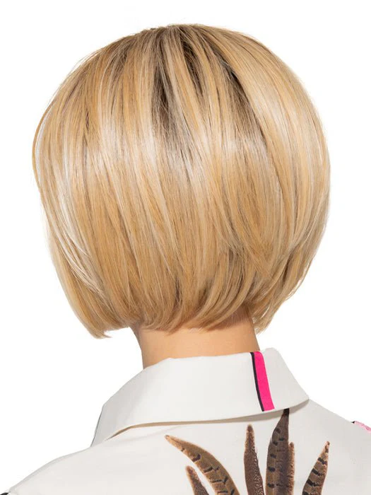 Smooth Cut Bob | Synthetic Lace Front Wig (Mono Top) - Image 7